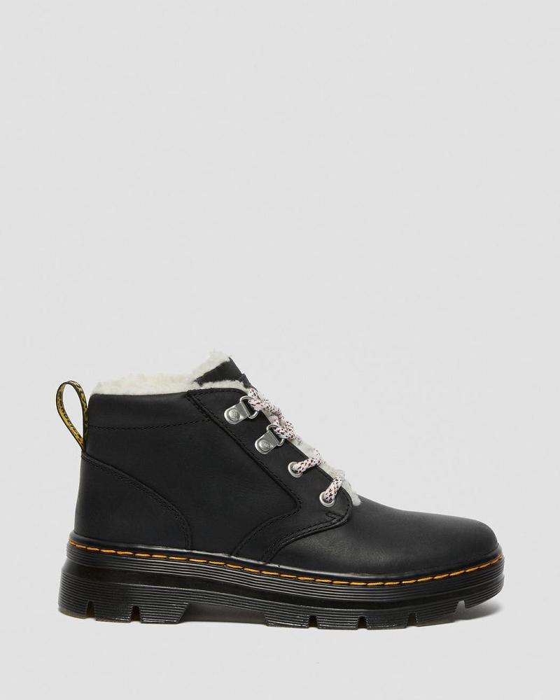 Botas Casuales Dr Martens Bonny Faux Shearling Forro Mujer Negros | MX 690NWY